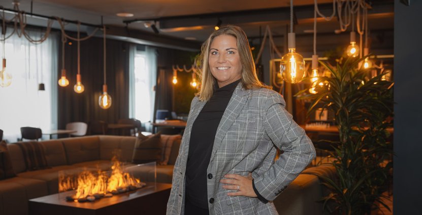 Viktoria Kleven, ny hotellchef på Best Western Solhem Hotel.  Foto: Pressbild
