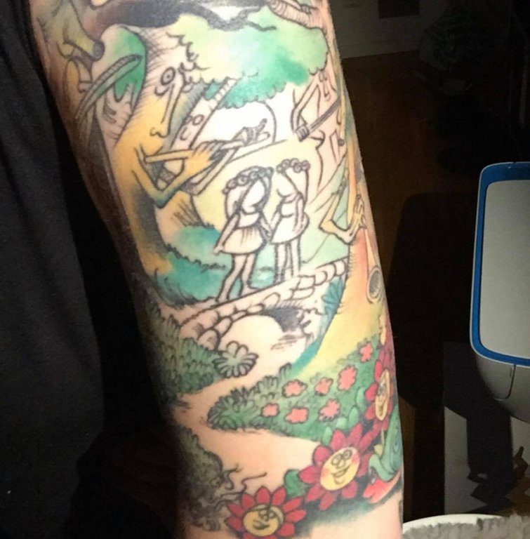 31 tatueringar från barnböcker som får oss att längta efter att gadda oss