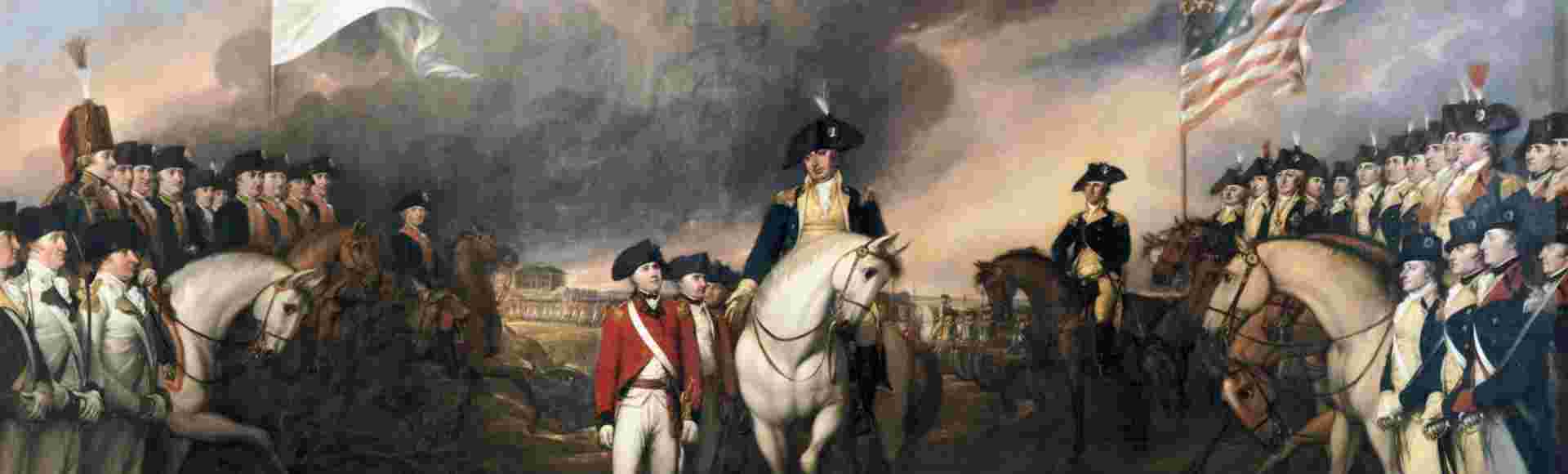'Surrender of Lord Cornwallis' by John Trumbull.