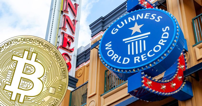Nu finns bitcoin i Guinness rekordbok: “Försöker återspegla årets tidsanda”