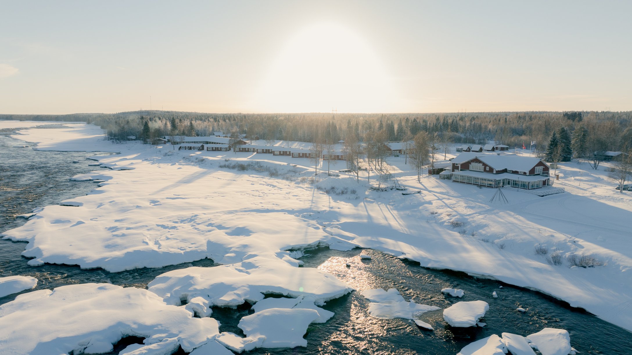 Kukkolaforsen-Lapland-Winter