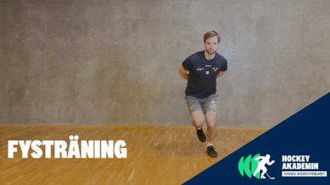 Fysövning: Skridskohopp