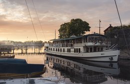Hotellbåt i Stockholm hyllas av amerikansk press