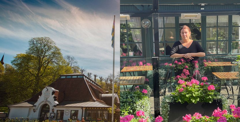Hanna Williamsson är restaurangchef på Ulla Winbladh på Djurgården.  