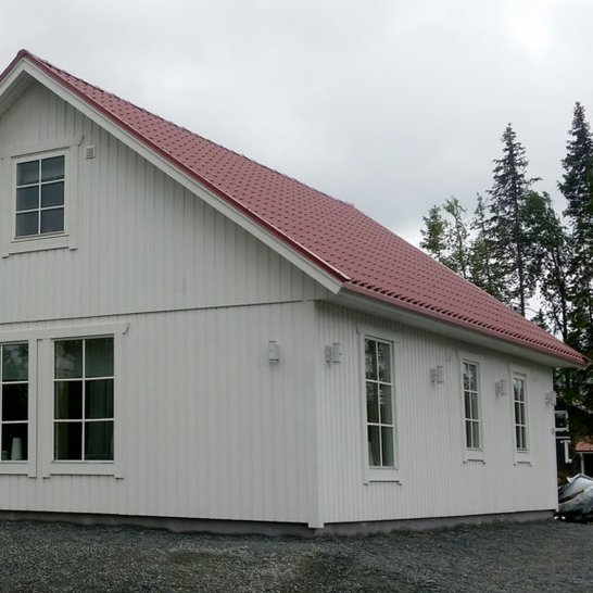 Fritidshus i 1,5-plan