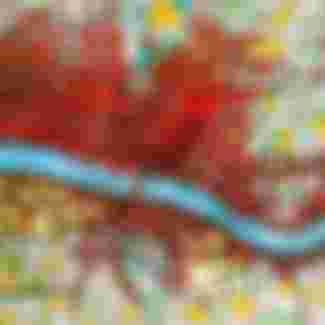 Eighteenth century map of London.