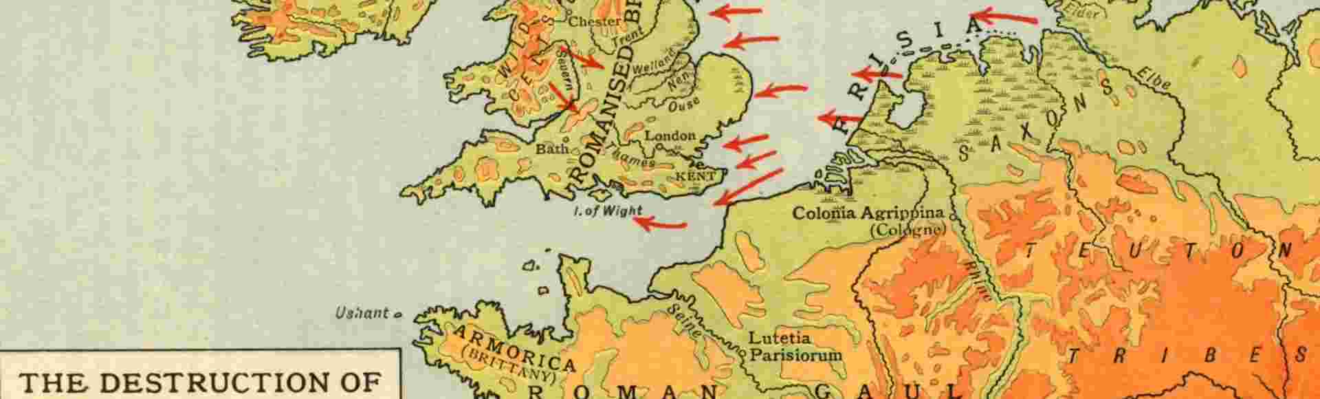 'The Destruction of Roman Britain', 1926.