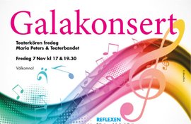 Galakonsert med Teaterkören