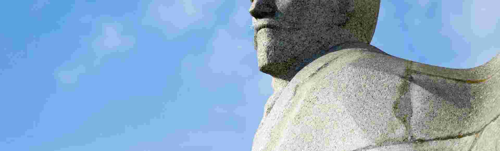 The Joseph Conrad monument in Gdynia, Poland.