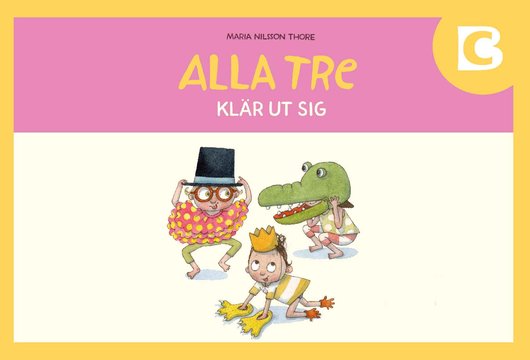 Alla tre kl&auml;r ut sig: bildspel