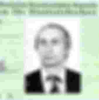 Vladimir Putin's East German Stasi identification card issued while he worked as a KGB agent in Dresden in 1985.