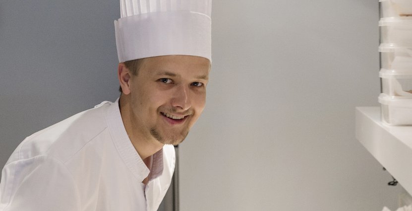 Målinriktad. Att tävla i matlagning är viktigt för att kunna utmana mig själv, säger Hampus Risberg. 