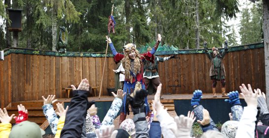 Teateräventyr med tydligt budskap