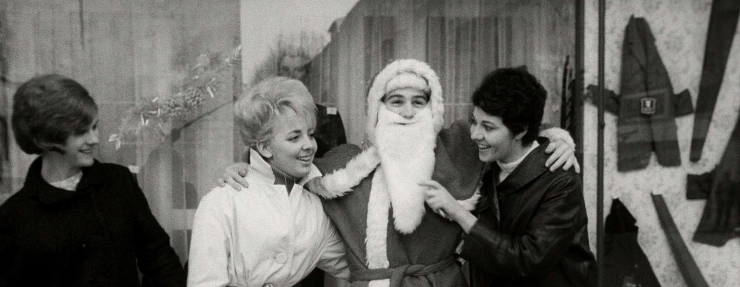 Santa Claus Has Blue Eyes