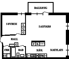 PlanlösningÖstra Prinsgatan 27
