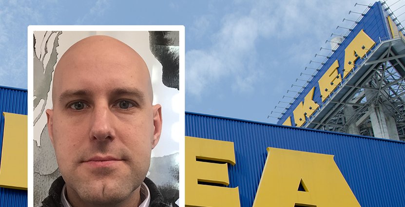 Tillbaka i Sverige som vuxen. Chris Johnson är ny vd på Ikea Hotell.  