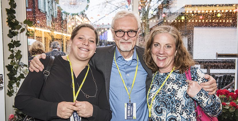 Annelie Dahl, Björn Jonzon och Cecilia Eldelöf från Stora Brännbo. 