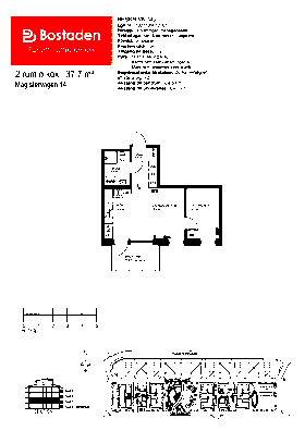 PlanlösningMagistervägen 14