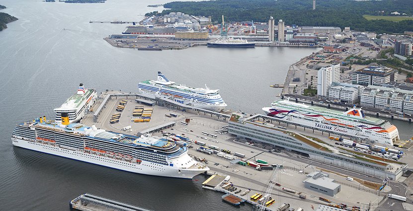 De höjda avgifterna kan betyda att fartygen väljer andra hamnar istället för Stockholm.<br />
<br />
 Foto: Stockholms Hamnar