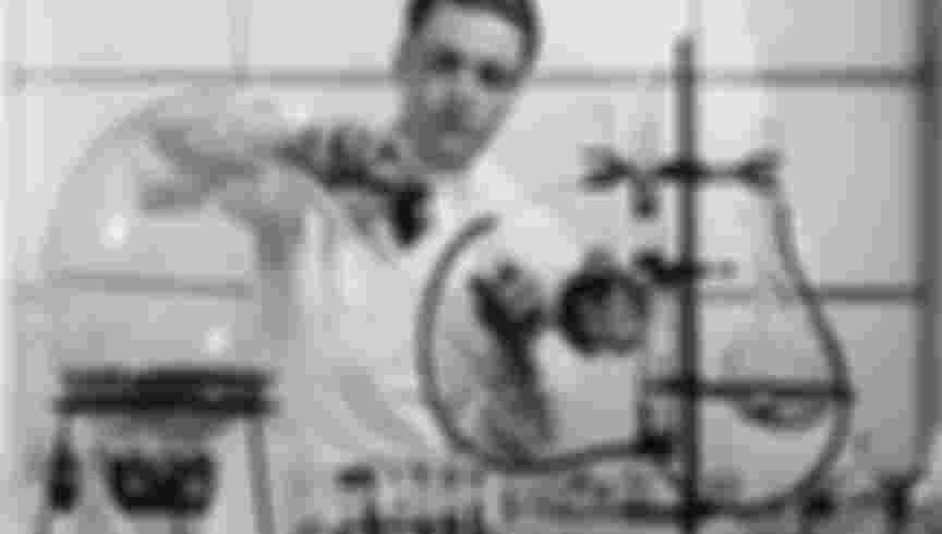 A scientist in a laboratory