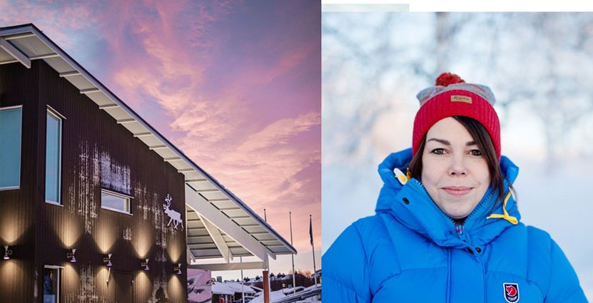 Ida Johansson är hotelldirektör på Camp Ripan.  