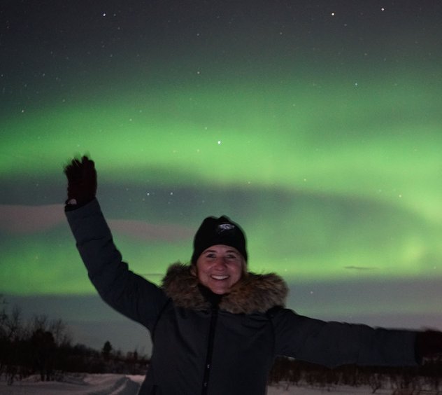 Aurora chase with Ecotours