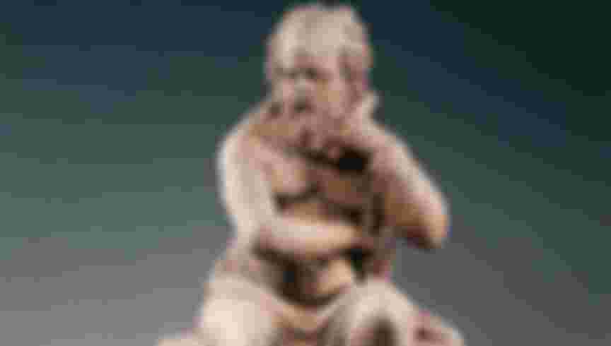 Brown terracotta statuette of Pittacus of Mytilene. From Pompei, House of Julia Felix. Credit: DEA / L. PEDICINI/De Agostini via Getty Images