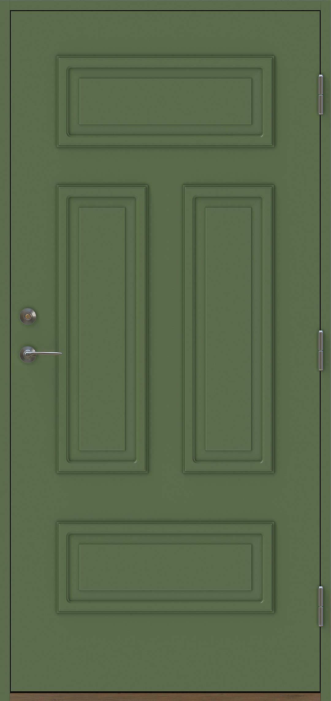 Norrsken dekor utan glas Grön