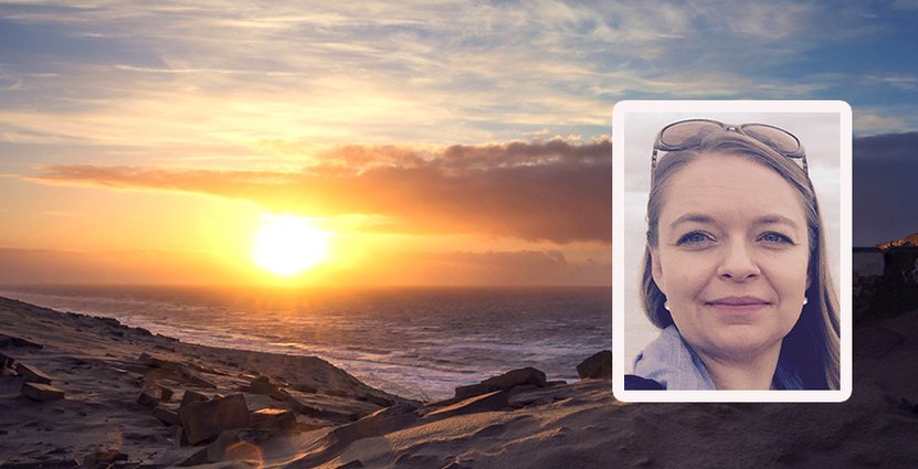 Många reser långt för att återhämta sig, men vi har fina områden i Sverige,<br />
 säger Lina Lindell på Linnéuniversitetet.   Foto: Colourbox, privat