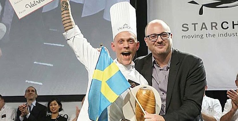 Fredrik Borgskog, 33, har tävlat för Svenska Kocklandslaget och Konditorlandslaget, samt var med och skapade Carl Philip och prinsessan Sofias bröllopstårta.  