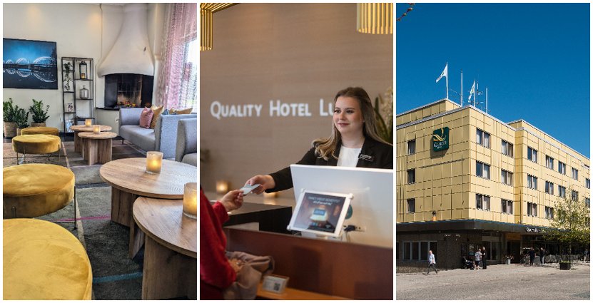 Nyrenoverade Quality Hotel i Luleå beräknas öppna dörrarna våren 2026.  