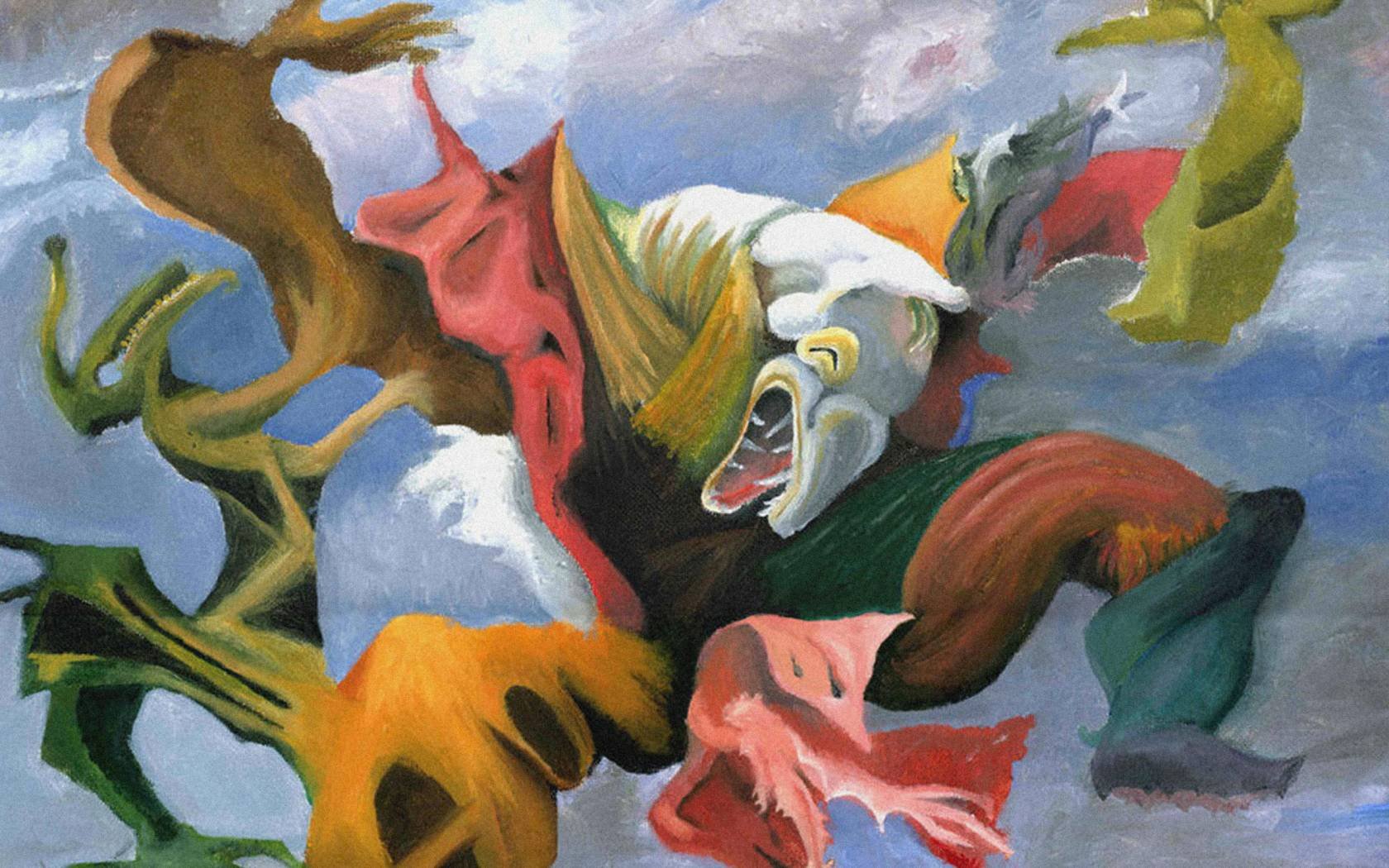 Max Ernst's L'Ange du Foyer.