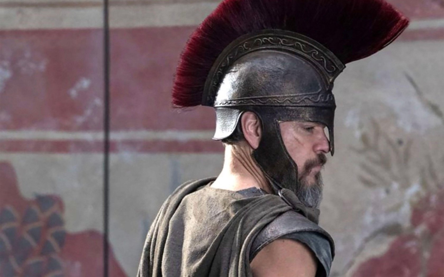 Matt Damon as Odysseus in Christopher Nolan's The Odyssey.