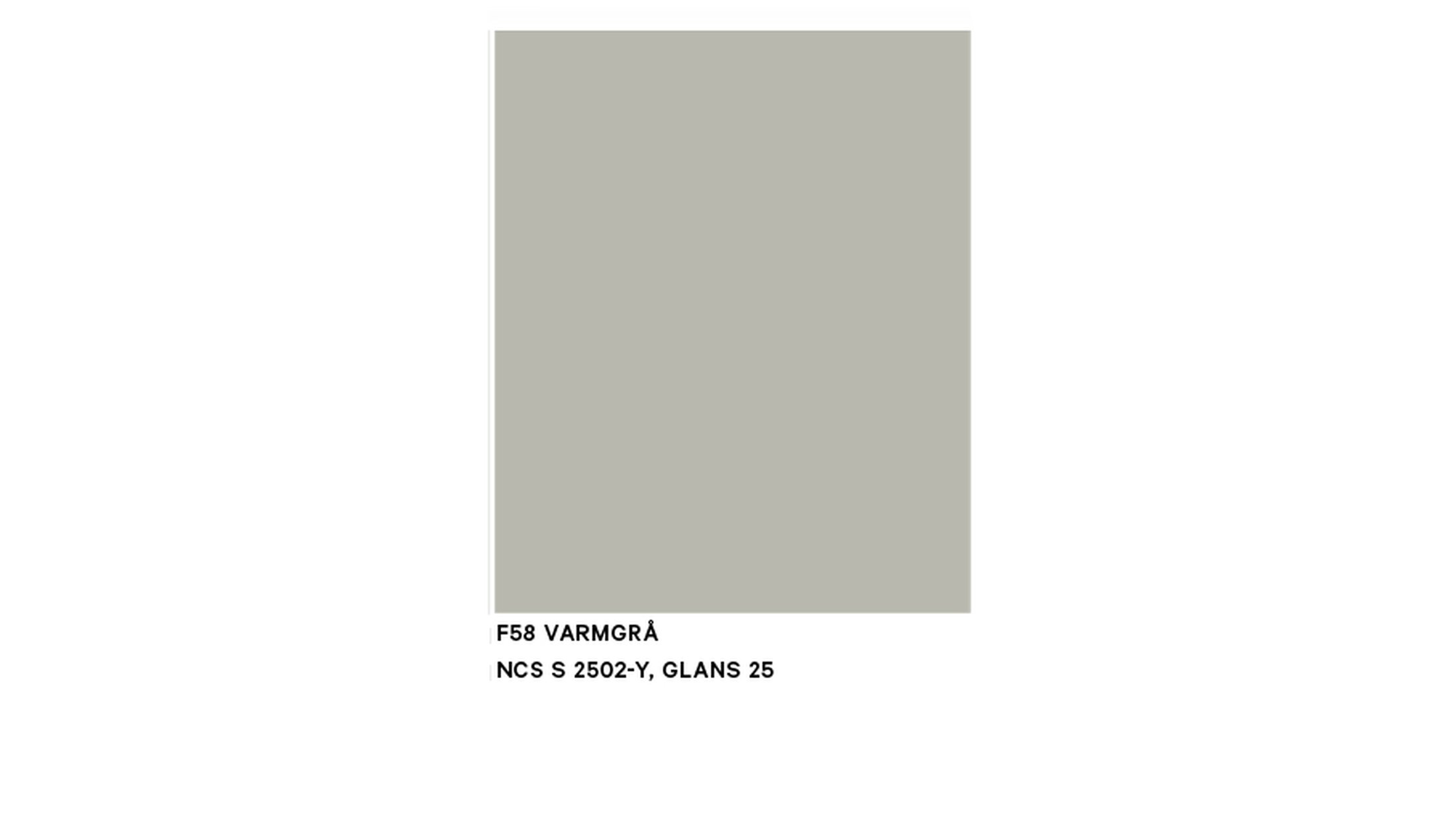 Standardkulörer Vedum