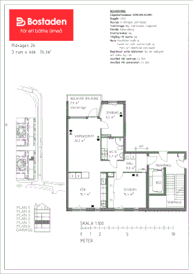 PlanlösningRidvägen 26