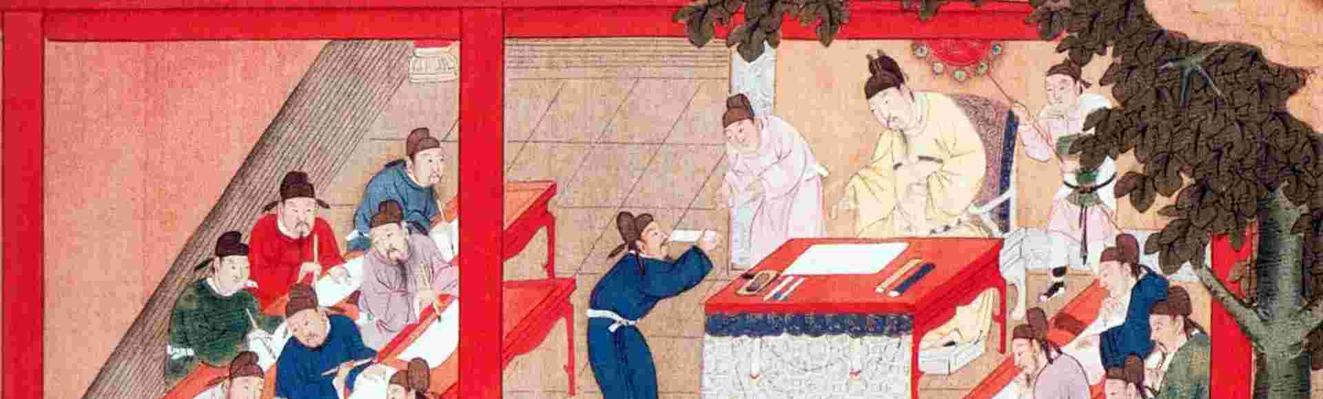 A palace examination at Kaifeng.