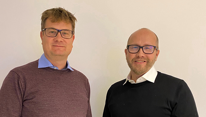 Henrik Aderup och Johan Åman är projektledare respektive automationsstrateg på VA SYD.