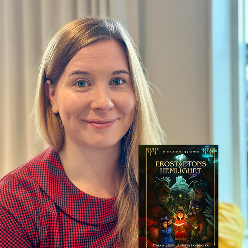 Hon har skrivit årets spännande kalenderbok