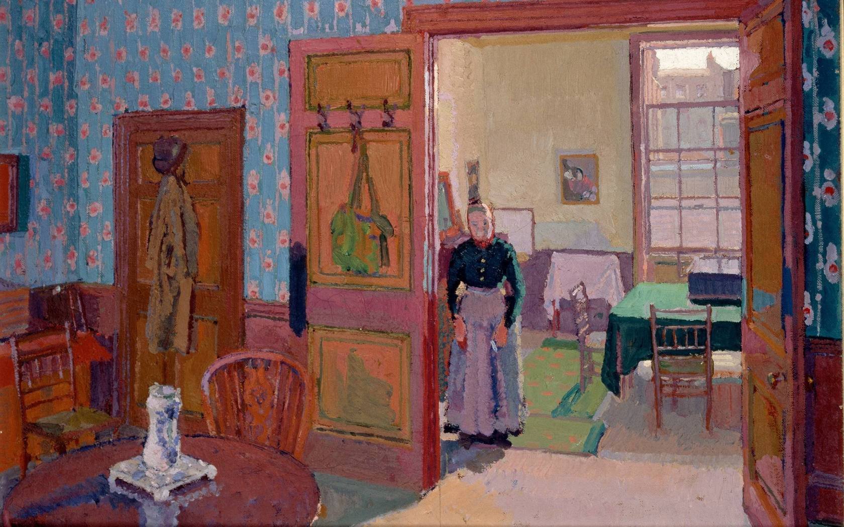 Interior with Mrs Mounter