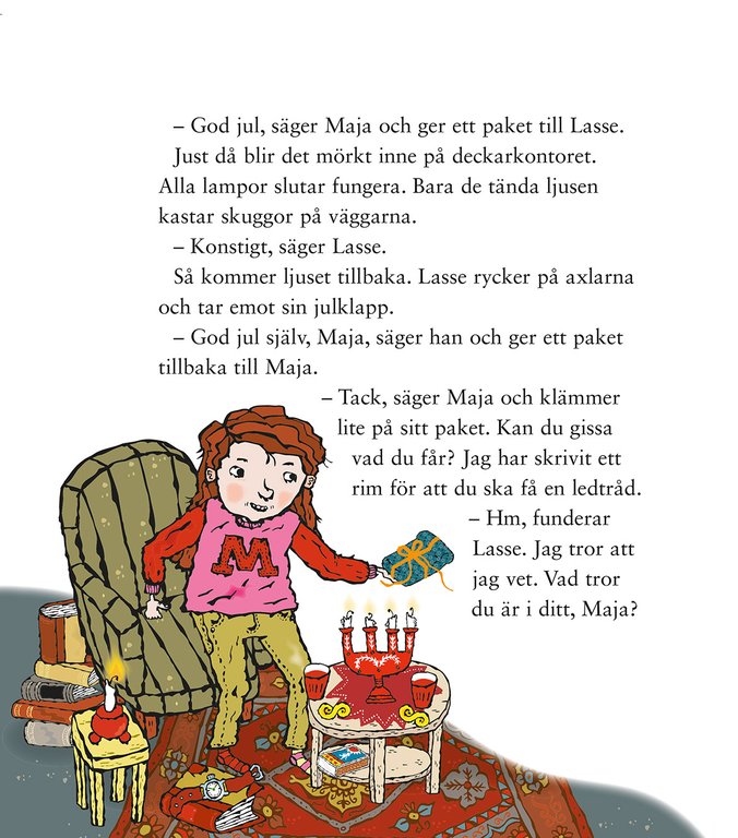 Distrahera barnen med ett LasseMaja-mysterium direkt i mobilen