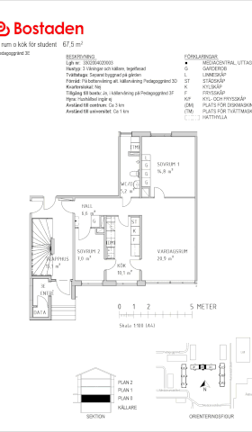 PlanlösningPedagoggränd 3 E