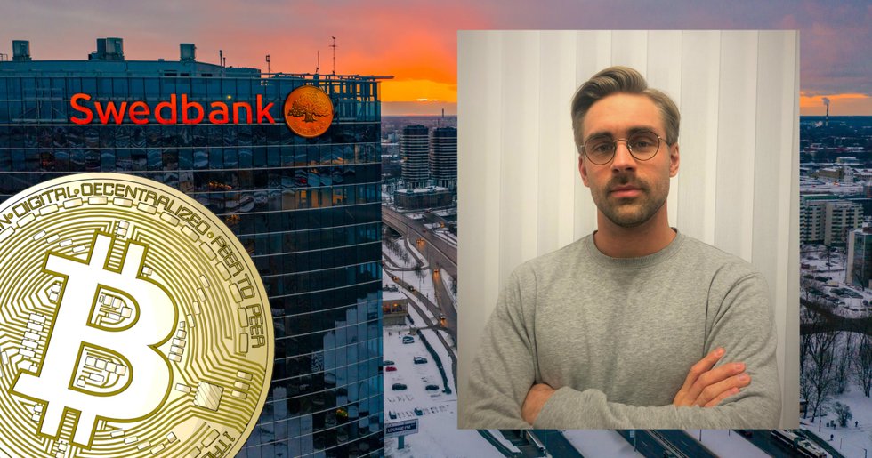 Simon, 26, ville handla kryptovalutor – då vägrade Swedbank genomföra köpet.