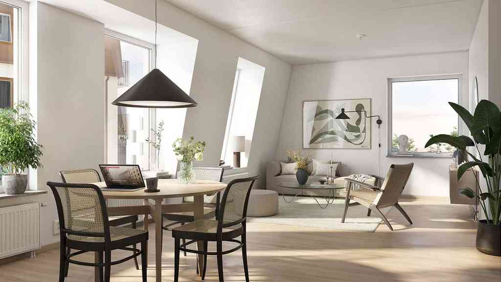 Vardagsrum i Einar med takkupa_webb