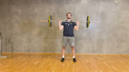 Fysövning: Militärpress