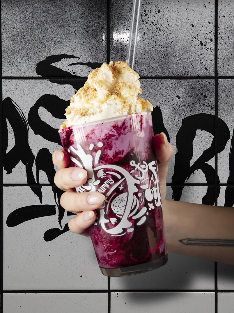 Vegan Blueberry Cheesecake Shake