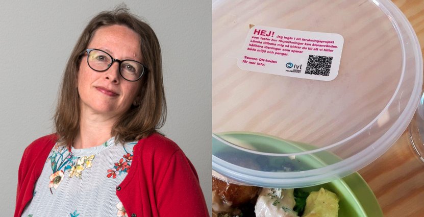 Annelise De Jong, konsumentforskare på IVL Foto: IVL