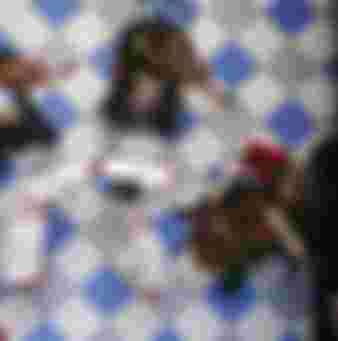 String quartet playing in the Saint Nicholas Shopping centre, London.