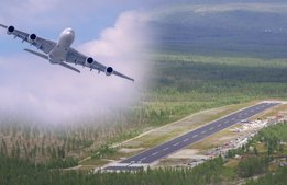 Hedlanda eller Sveg – var ska flygplatsen ligga?
