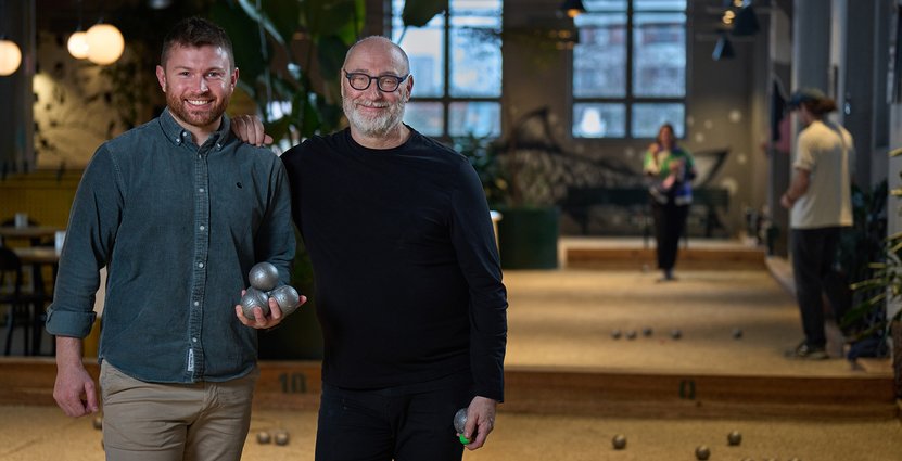 Alec Feakes och Henrik Kruse 