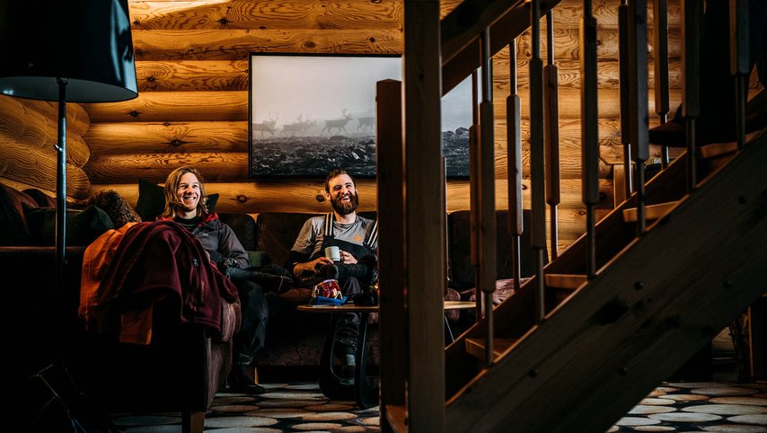 Solhyllan i Björkliden interior